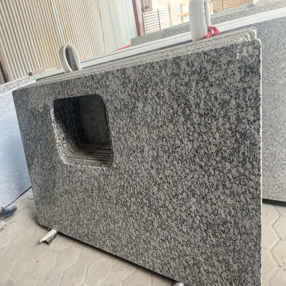 P- White Granite - Application: Flooring