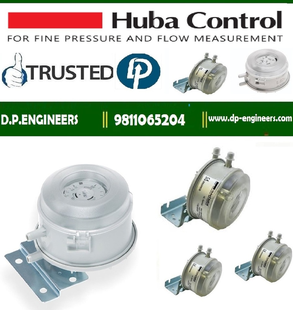 HUBA CONTROL 604.9410002 DIFFERENTIAL PRESSURE SWITCH 500-2000 Pascal