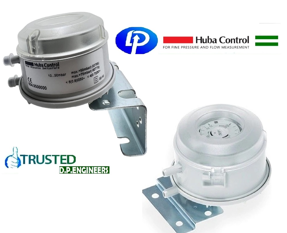 HUBA CONTROL 604.910000 DIFFERENTIAL PRESSURE SWITCH 0.5-5 Mbar