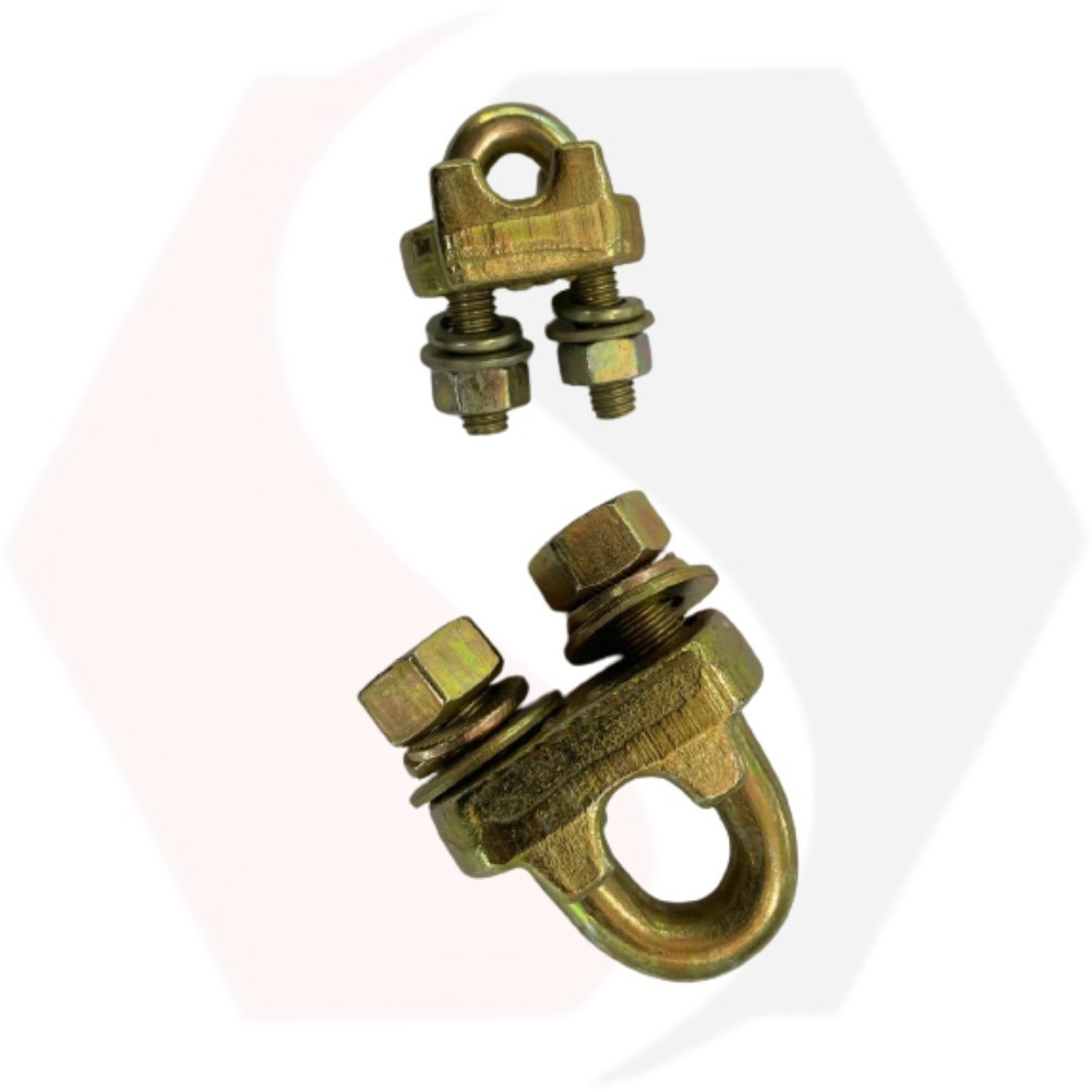 Drop Forged Wire Rope Clip - Material: Zinc