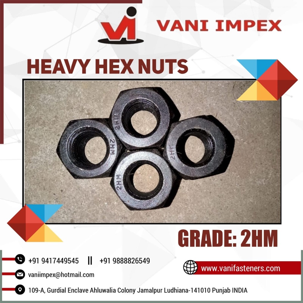 Heavy Hex Nut Application: Industrial