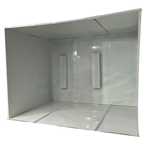 Almirah Powder Coating Plant - Color: Grey