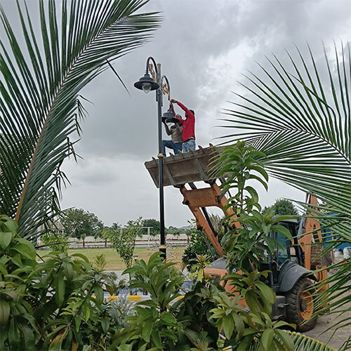 Decorative Garden Pole