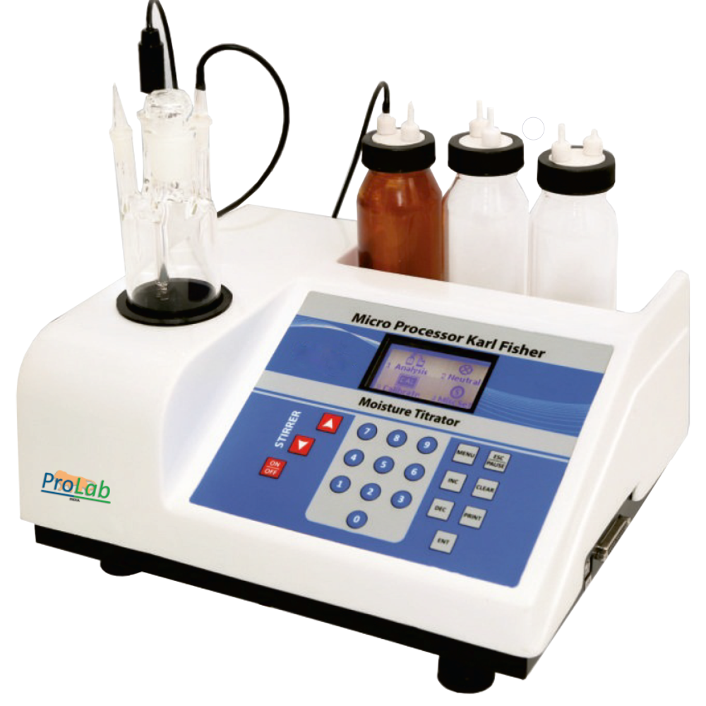Automatic Karl Fischer Titrator - Accuracy: 0.01 Mg