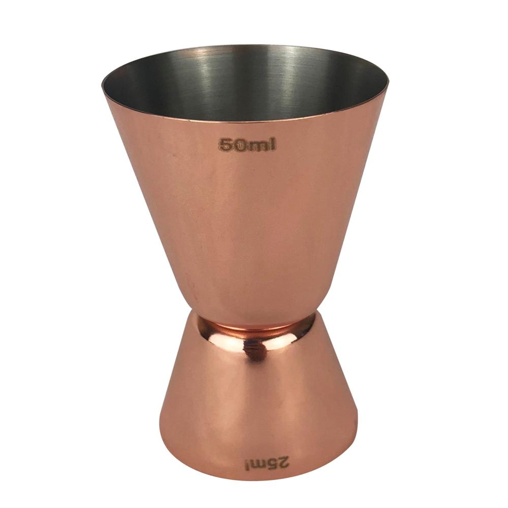 Hammered Design Bar Cocktail Measuring Cup Bar Drinks Maker Stainless Steel Metal Bar Jigger