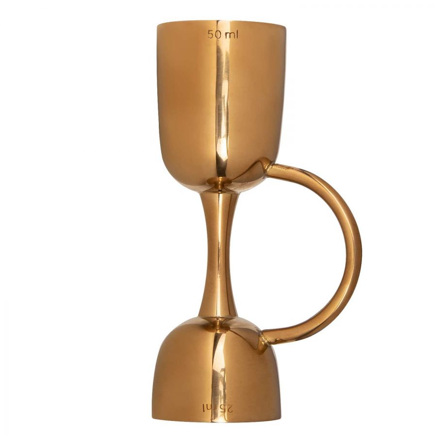 Hammered Design Bar Cocktail Measuring Cup Bar Drinks Maker Stainless Steel Metal Bar Jigger