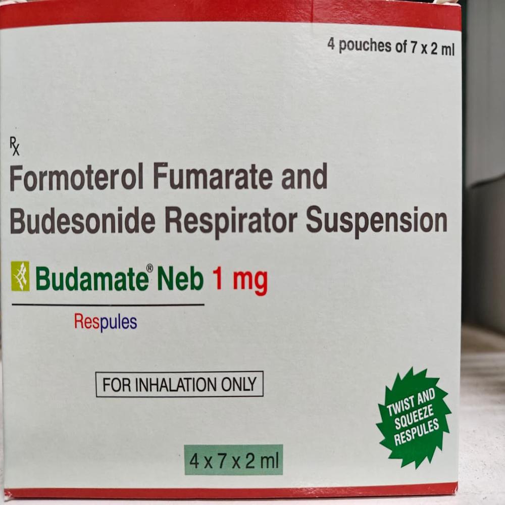 Formoterol (20mcg/2ml) + Budesonide (1mg/2ml) - Drug Type: Injection
