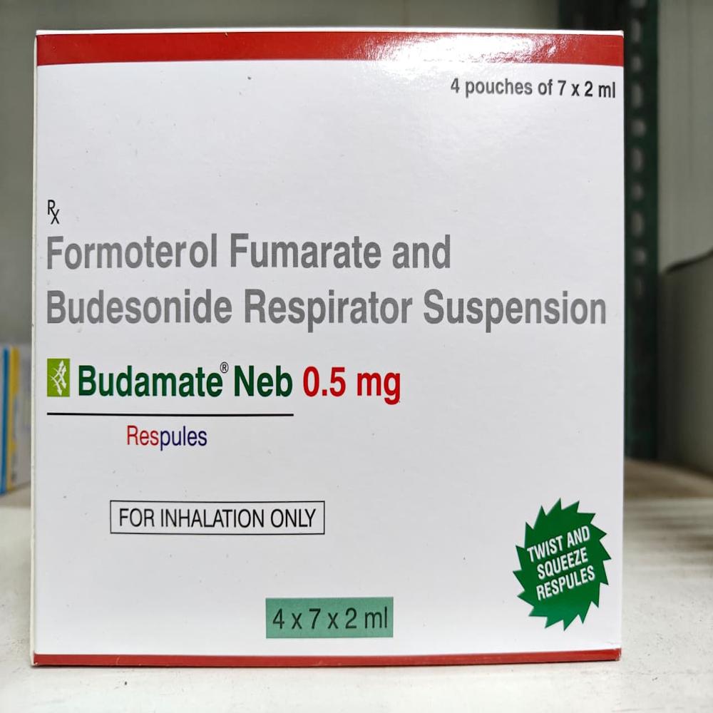 Formoterol (20mcg/2ml) + Budesonide (0.5mg/2ml)
