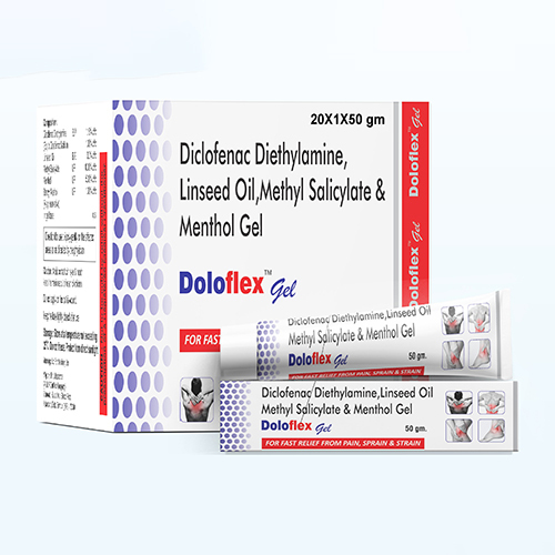 50Gm Doloflex Gel - Formulations Form: Cream