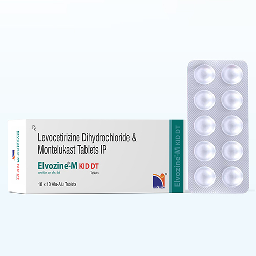 Elvozine-M Kid Dt Tablets - Drug Type: General Medicines