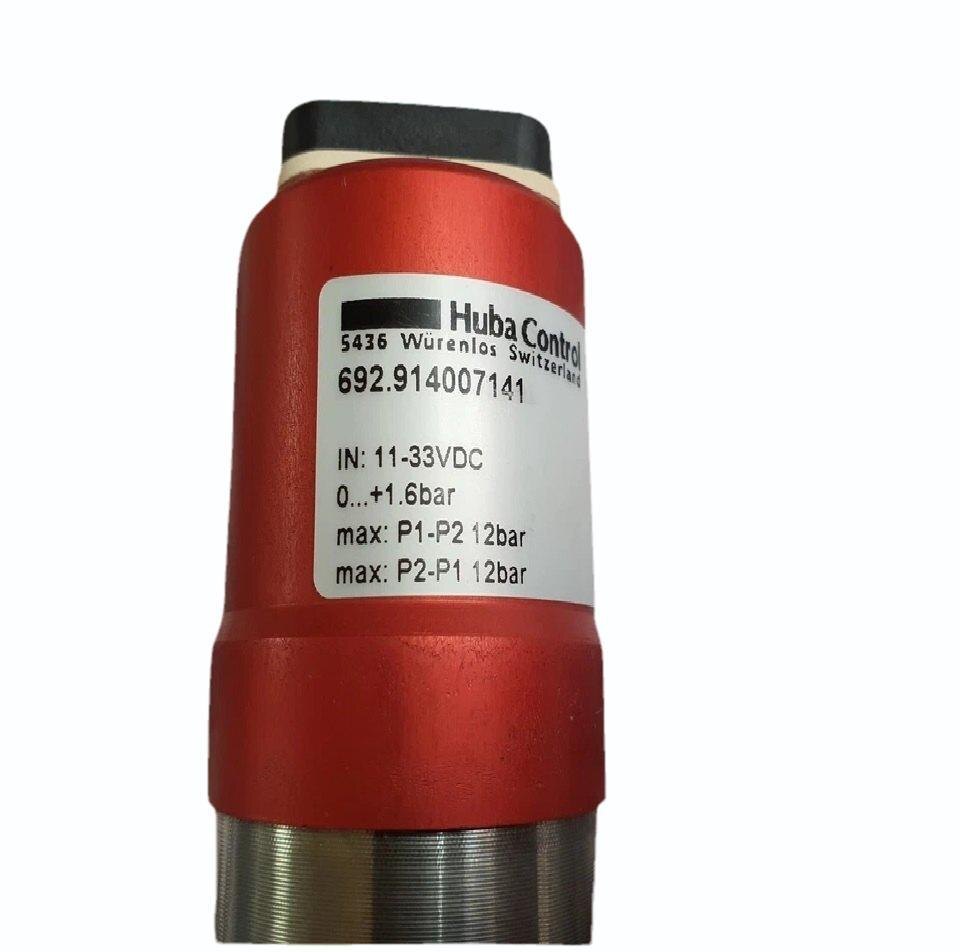 Huba Control Differential Pressure Transmitter Model 692.914007141 Range :  0...+1.6 BAR