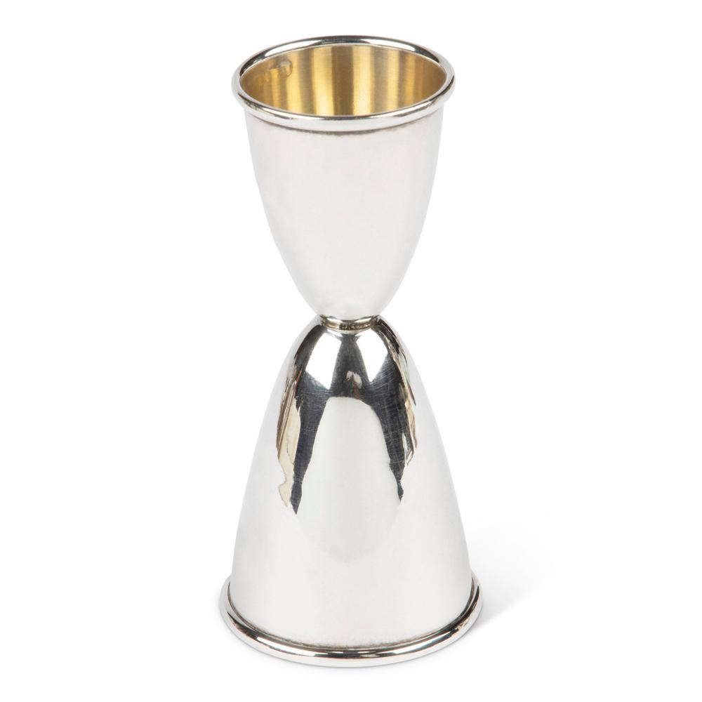 Dazglor Creations Present Jigger Stainless Steel Japanese Style Double Side Peg Measure, Drink Measuring Bar Tool Jigger (30/60 ml)