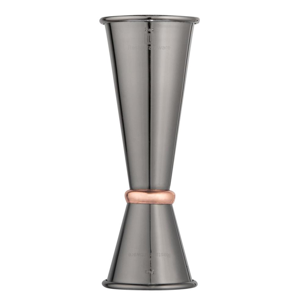 Dazglor Creations Present Jigger Stainless Steel Japanese Style Double Side Peg Measure, Drink Measuring Bar Tool Jigger (30/60 ml)