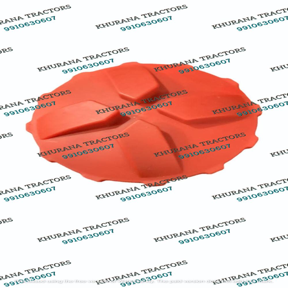 Transit Mixer Hydraulic Filter Assembly Cap - Color: Red