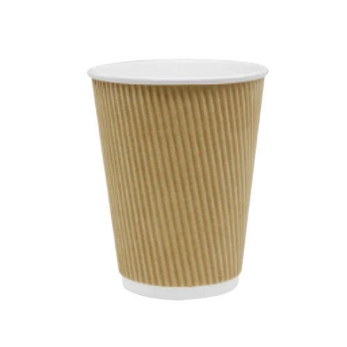 150ml Disposable Ripple Paper Cups