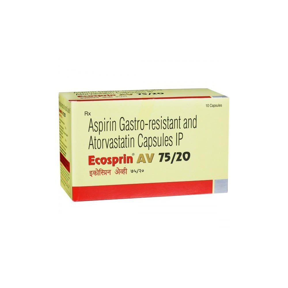 Ecosprin AV 75/20 Atorvastatin + Aspirin Capsule
