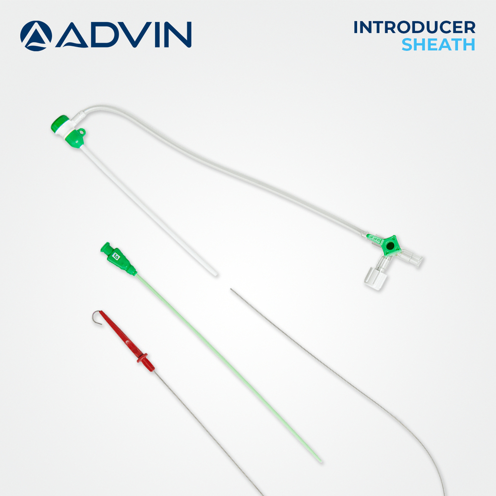 Endovascular Sheath - Flexible Design, Smooth Inner Lumen for Easy Device Passage, Secure Fit Minimizing Vessel Trauma During Procedures