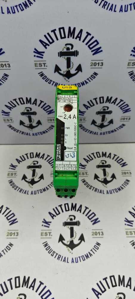 PHOENIX CONTACT ELR H5-I-SC-24DC/500AC-2 - Used Model 24DC Control Voltage Dual 500AC Output for Reliable Performance