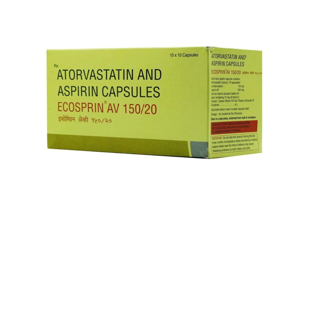 Ecosprin AV 150/20 Atorvastatin + Aspirin Capsule