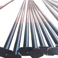 Steel Tubular Swaged Pole - Color: Multiple
