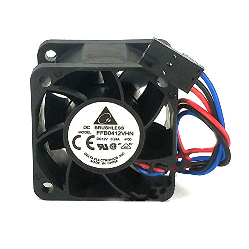 Delta Ffb0412Vhn Cooling Fan - Color: Black