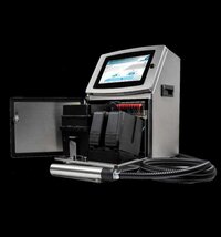 Industrial Continuous Inkjet Printer - Durable Silver Finish, Varying Sizes For All Operations | High Precision, Lightweight Design, Easy Dry Storage