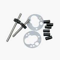 Industrial Inkjet Printer Pump Repair Kit - Various Sizes, Silver & Black | High Quality, Modern Plain Pattern, Designed For Industrial Use