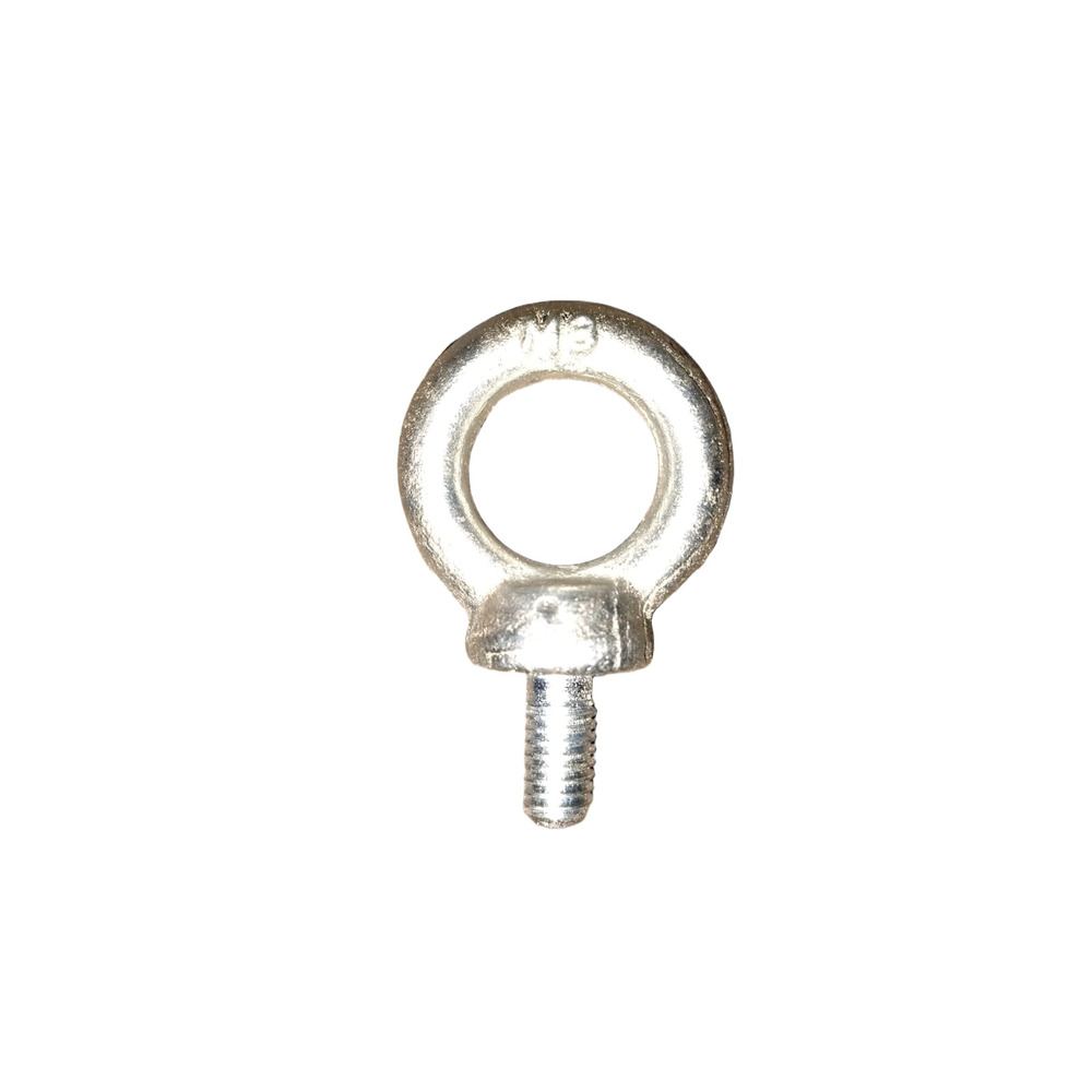 M8 Silver Zink Eye Bolt - Size: Various