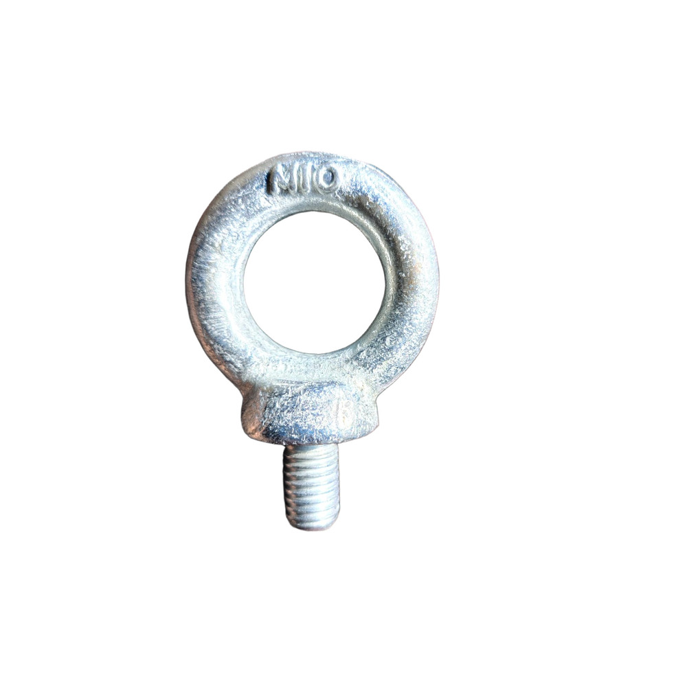 M10 Silver Zink Eye Bolt - Size: Various