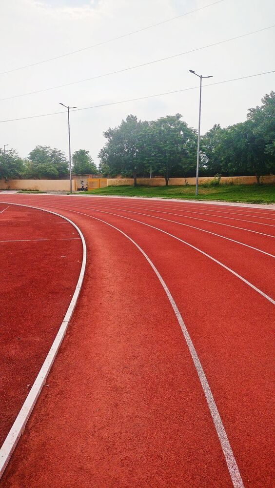 Track And Field Flooring - Color: Brown