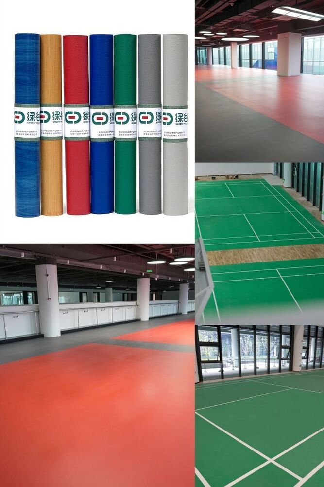 Pu Sports Floor - Color: Multi Color