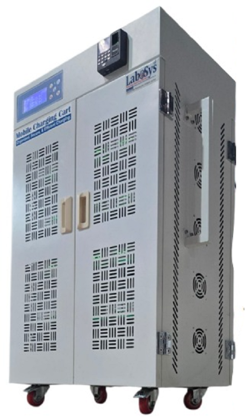 LuxMed Laptop Secure Charging Cart