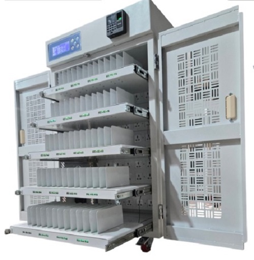 LuxMed Laptop Secure Charging Cart