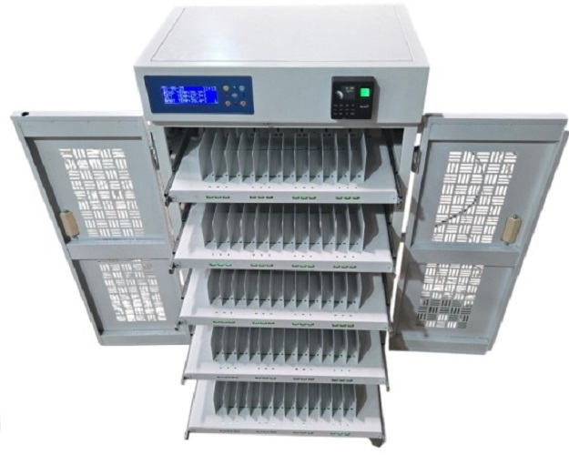 LuxMed Laptop Secure Charging Cart