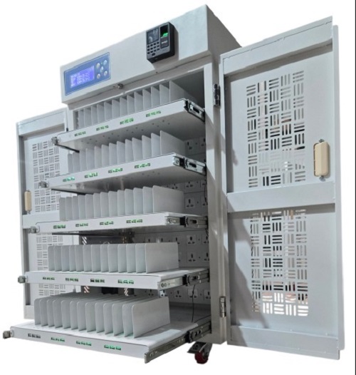 LuxMed Laptop Secure Charging Cart