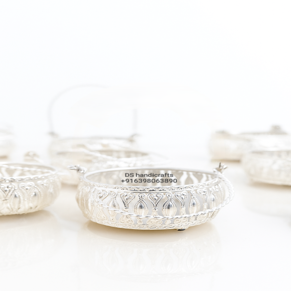 Fancy Silver Basket