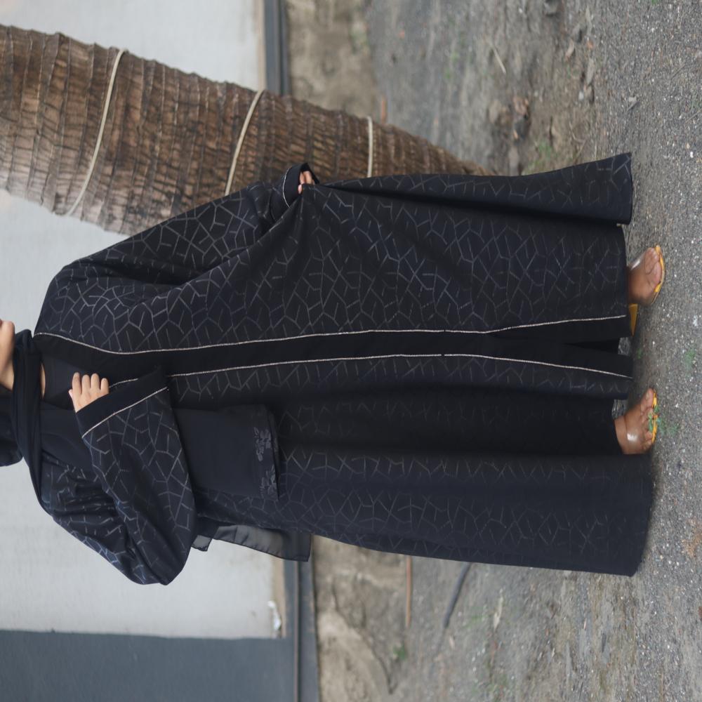 Abaya Printed & Stoned Burqa For Women Elegant Modest Wear Burkha Stylish Dubai Abaya