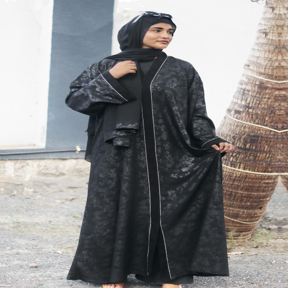 Abaya Printed & Stoned Burqa For Women Elegant Modest Wear Burkha Stylish Dubai Abaya