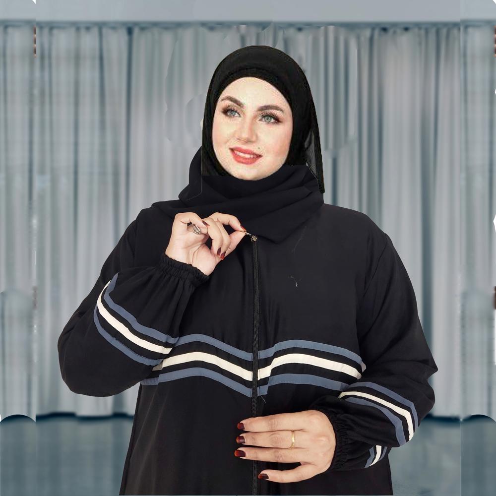 Abaya Colour Pattern For Women Elegant Modest Wear Burqa Islamic Naqab Fashion
