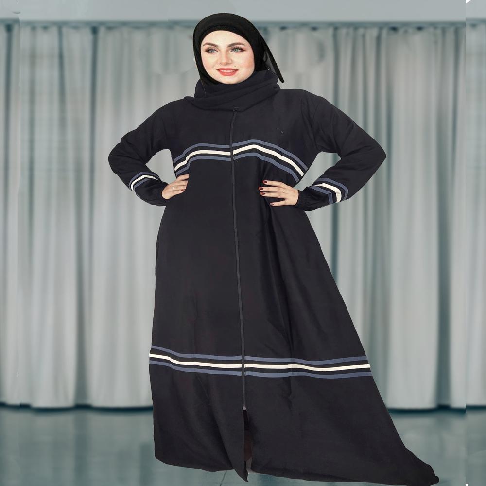 Abaya Colour Pattern For Women Elegant Modest Wear Burqa Islamic Naqab Fashion
