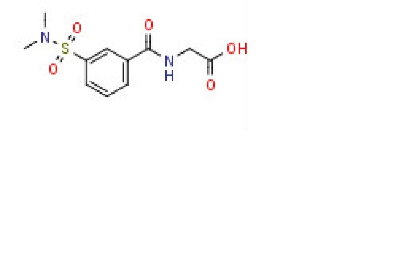 ((3-[(Dimethylamino)sulfonyl]benzoyl)amino)acetic acid