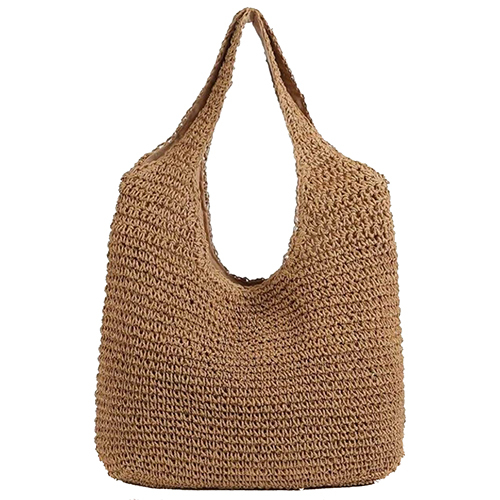 Raffia Bags - Color: Brown