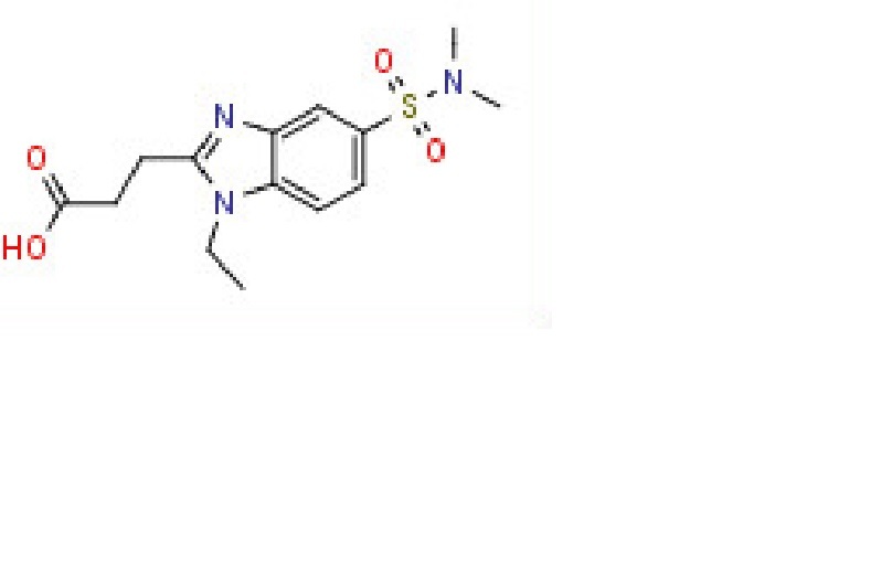 3-(5-[(Dimethylamino)sulfonyl]-1-ethyl-1h-benzimidazol-2-yl)propanoic acid