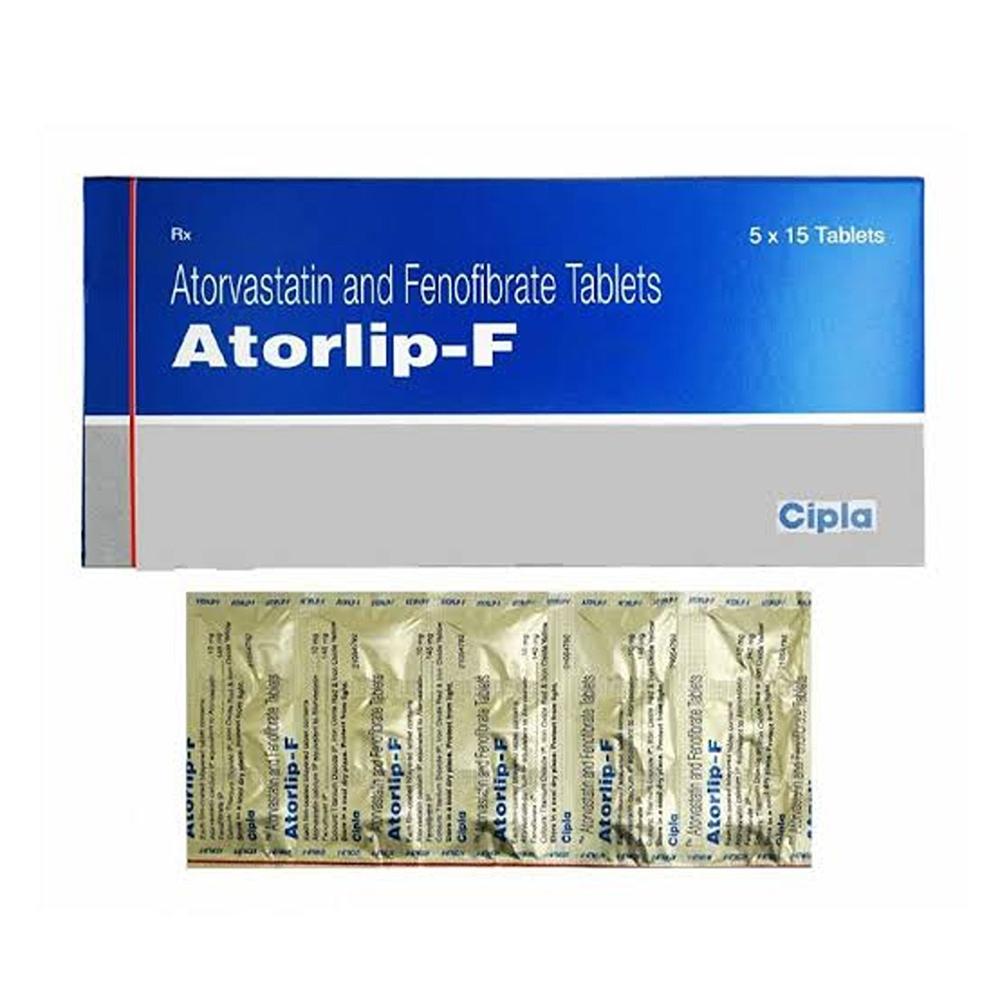 Atorlip F Atorvastatin + Fenofibrate Tablet - Shelf Life: 12 Months