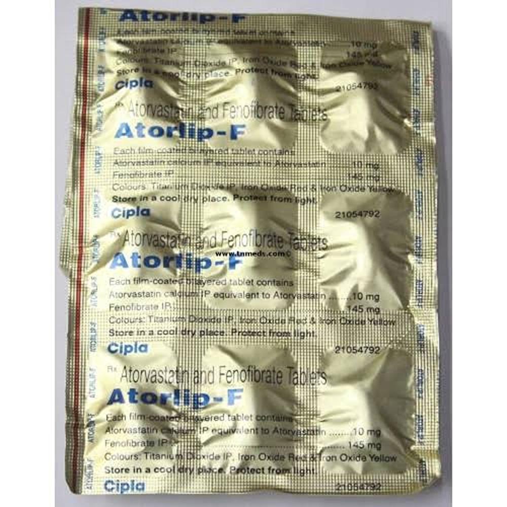 Atorlip F Atorvastatin + Fenofibrate Tablet