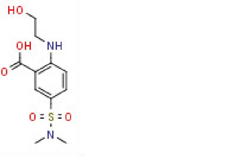5-[(Dimethylamino)sulfonyl]-2-[(2-hydroxyethyl)amino]benzoic acid