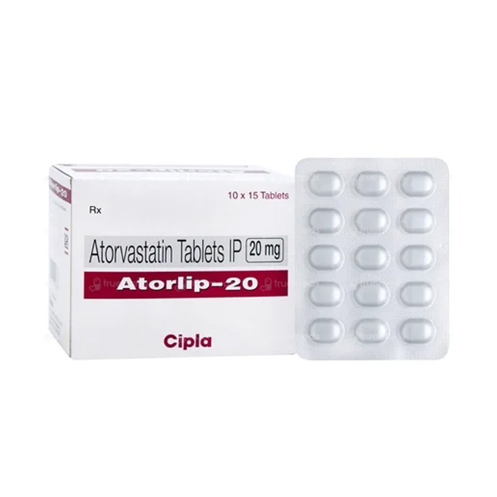 Atorlip Atorvastatin 20MG Tablets