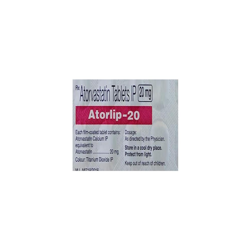 Atorlip Atorvastatin 20MG Tablets