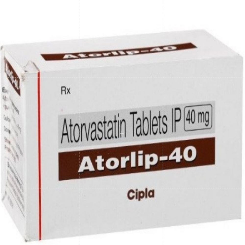 Atorlip 40 Atorvastatin (40mg) Tablet