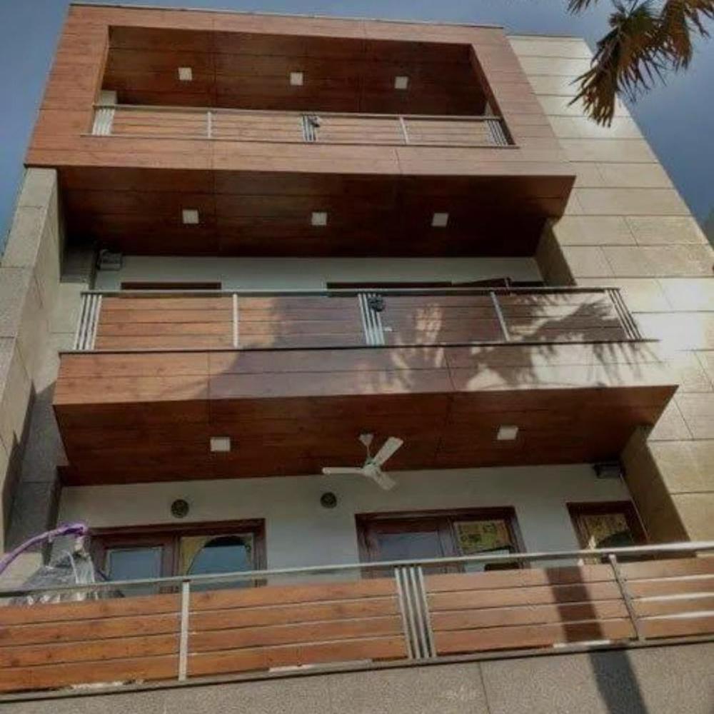 Hpl Cladding For Exterior Use - Pvc Coated, 5-25 Mm Thickness | Timber Wall Frame Support, Modern Look For Residential & Commercial Applications